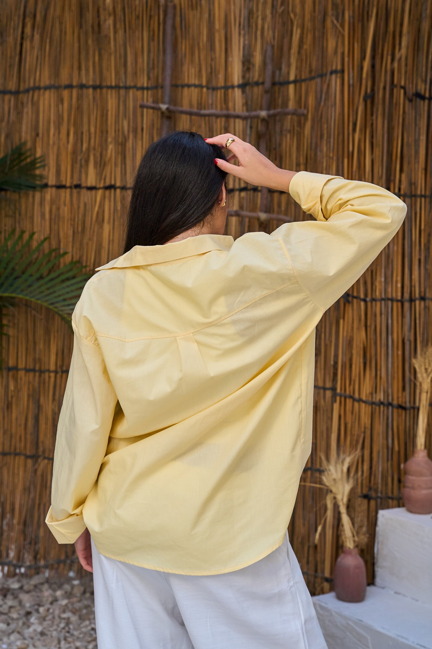 Women's Butter Yellow Shirt