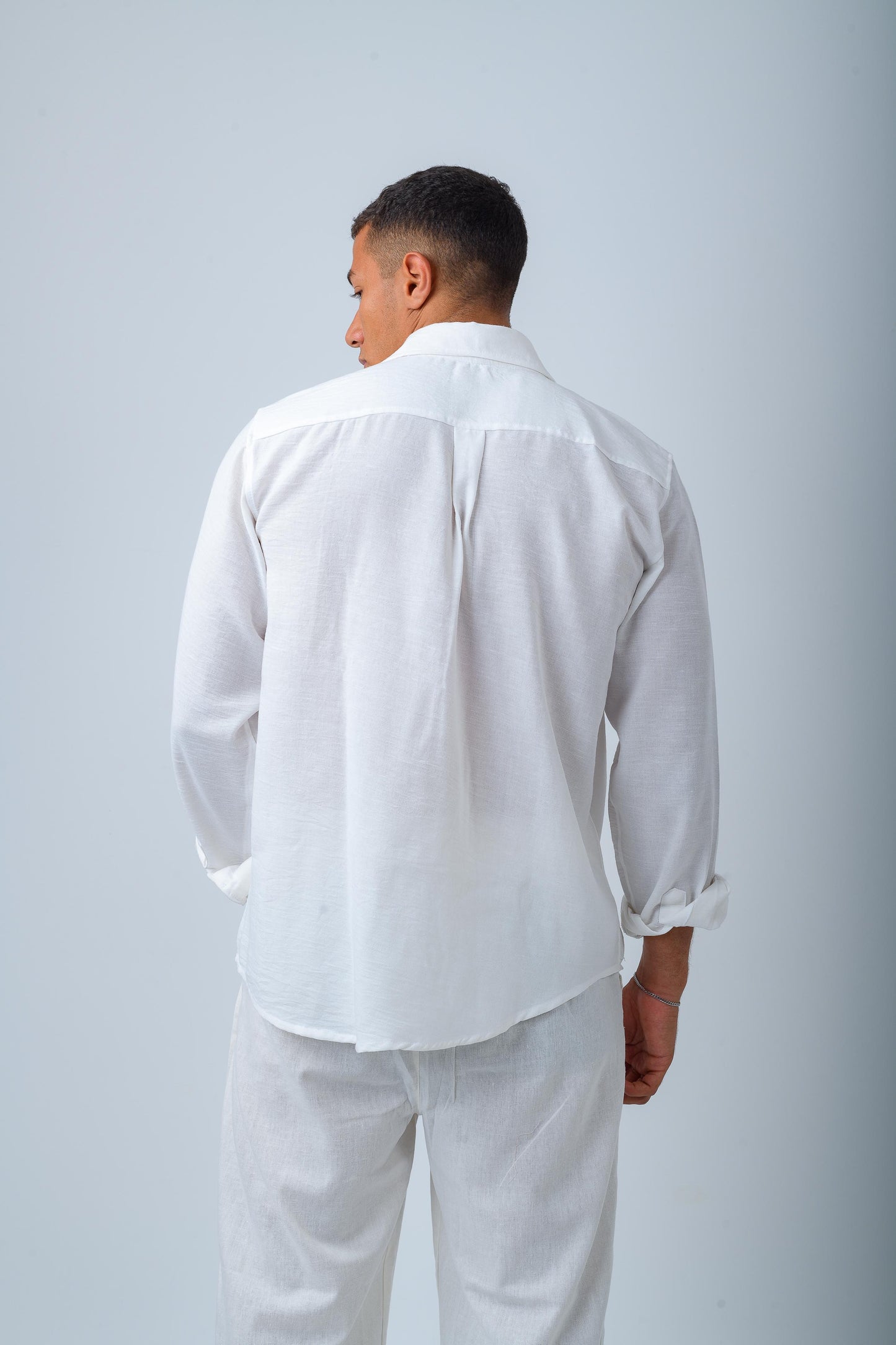 White Linen Shirt