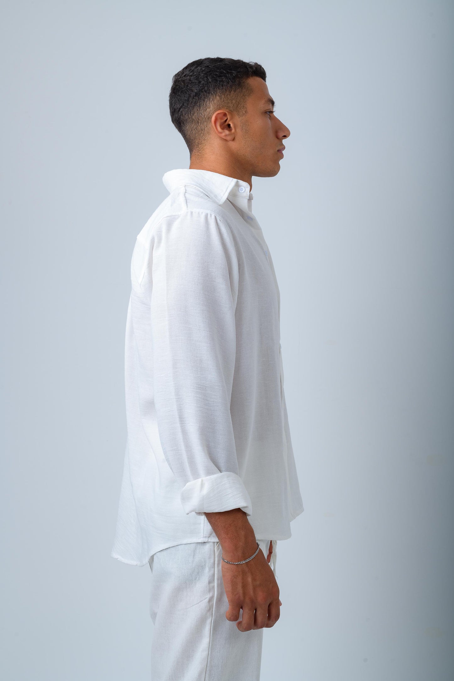 White Linen Shirt