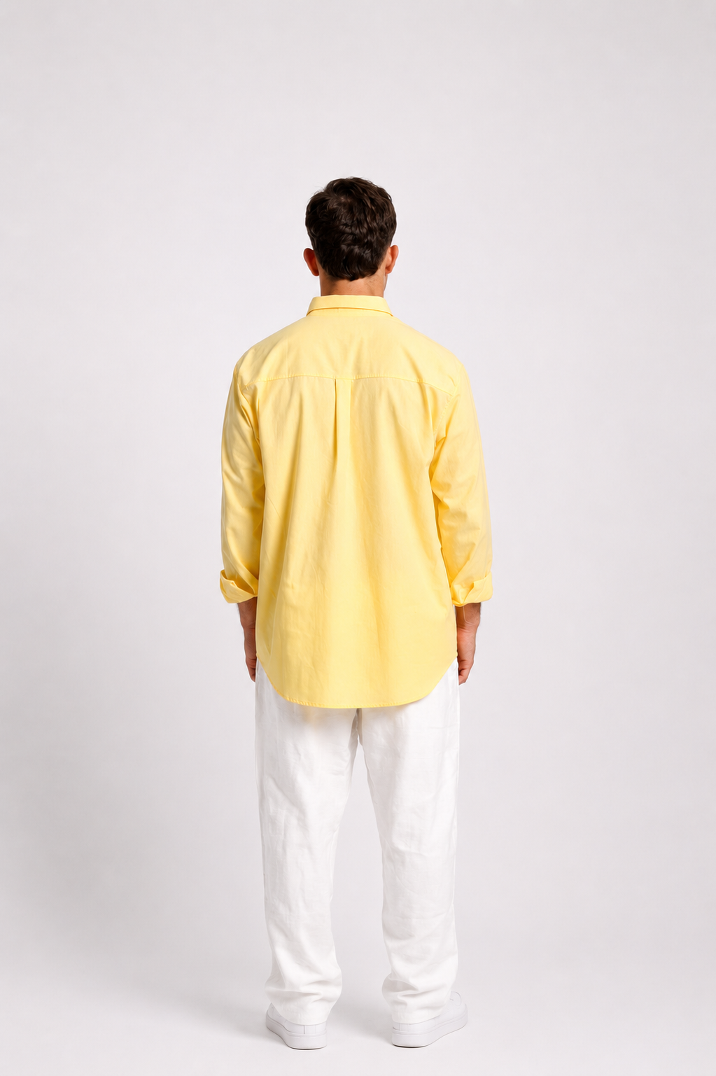 Men's Butter Yellow Shirt
